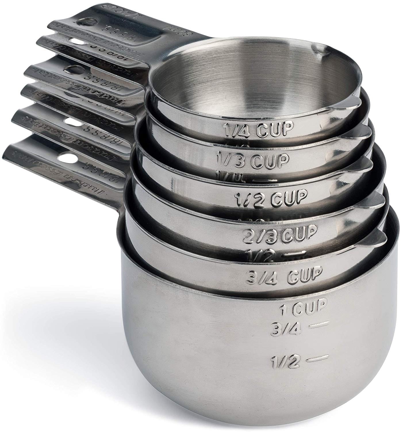 Stainless Steel 4 Pc Measuring Cup Set