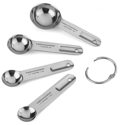 11pcs measuring spoon set stainless steel