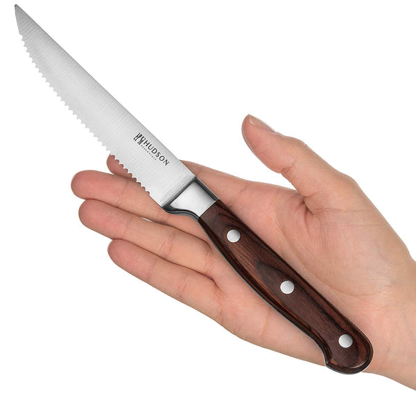 Hudson Steak Knives - Micarta Handle and & High-Carbon German